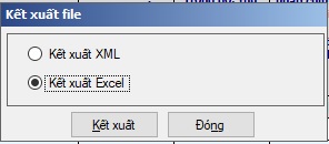 tải file Excel Báo cáo tài chính