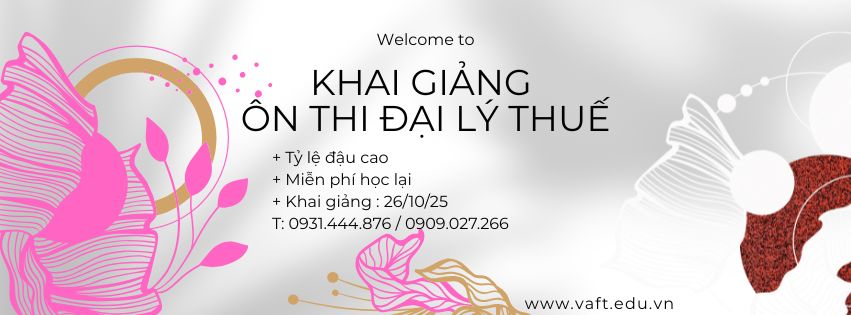 Khai giảng Ôn thi Đại Lý Thuế