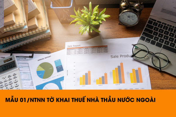 Mẫu 01/NTNN tờ khai thuế nhà thầu nước ngoài