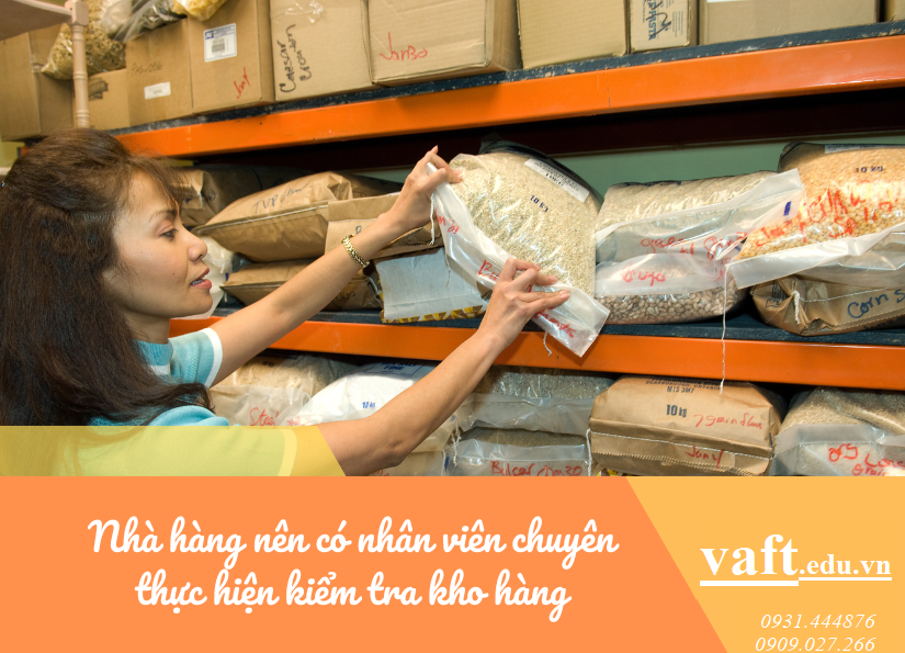 5 lỗi sai cần tránh khi kiểm kê kho hàng ở nhà hàng