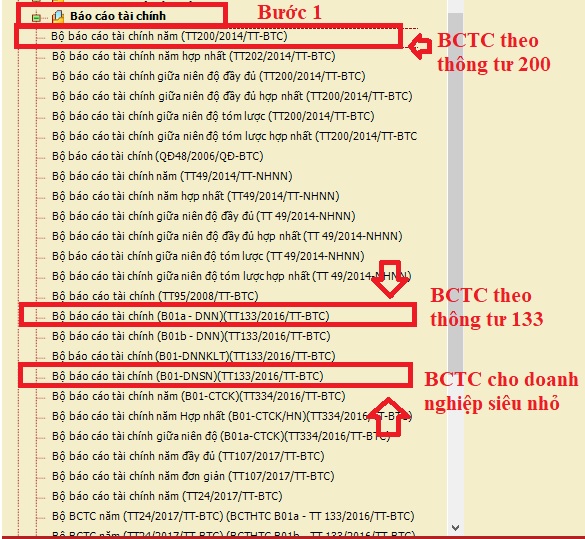 cách nộp Báo cáo tài chính qua mạng