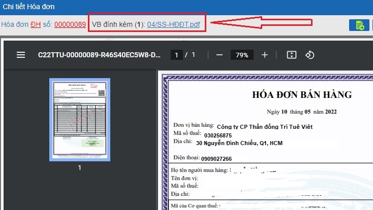 hóa đơn điện tử có sai sót