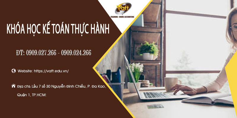 khóa học kế toán thực hành